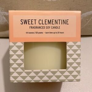 Sweet Clementines Fragrance Soy Candle